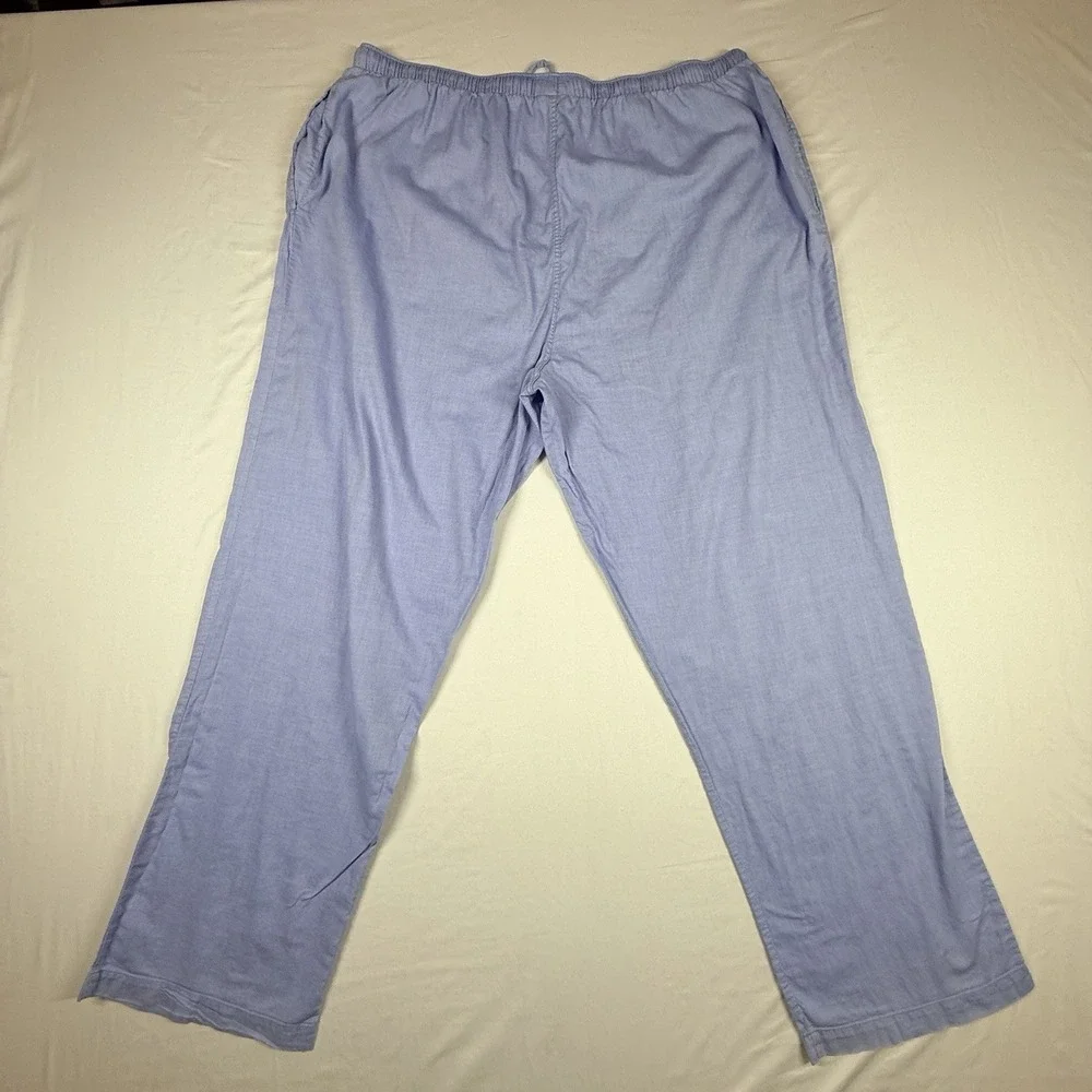 Polo Ralph Lauren Sleepwear Men's Pajama Pants Size XL Light Blue Pockets Pony